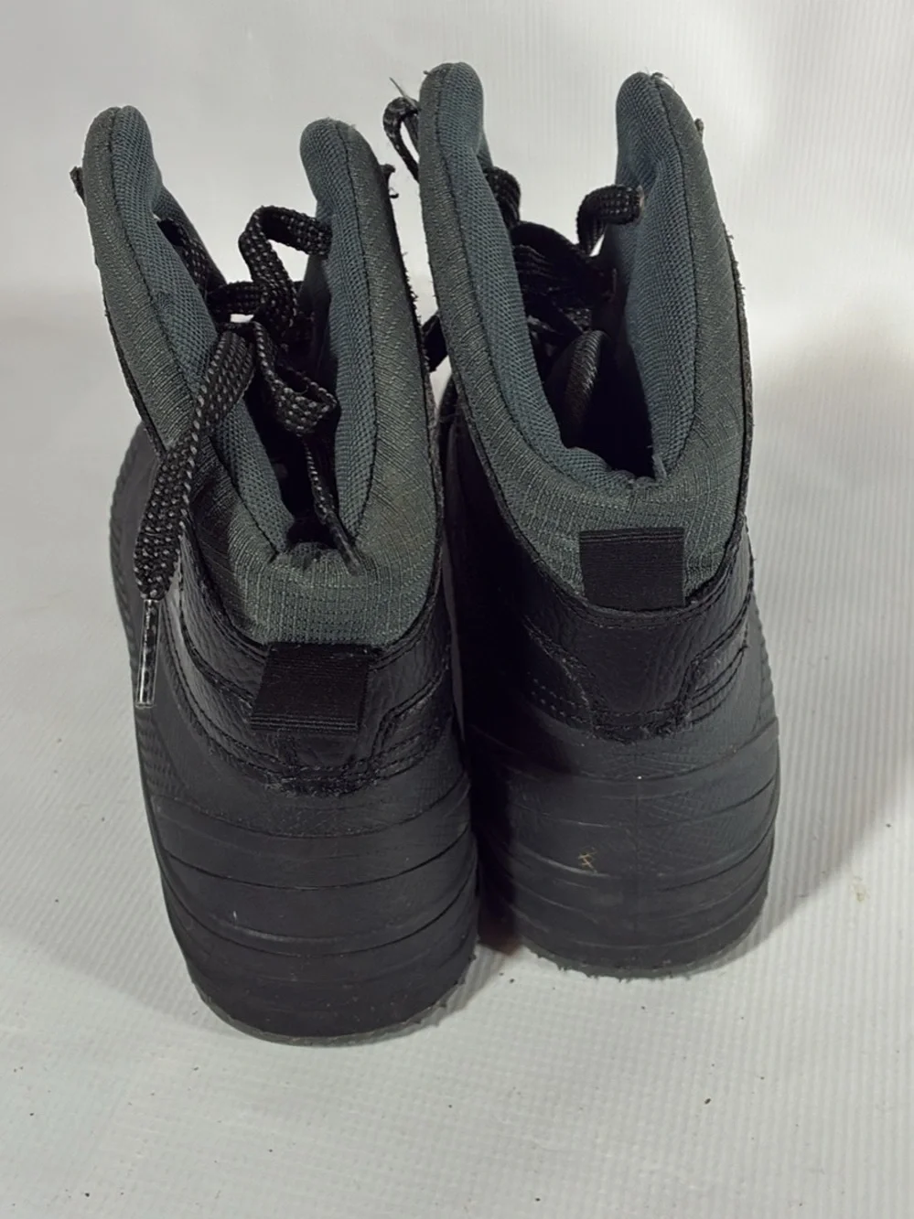 Champion Men's Black Lace-Up Waterproof Boots
